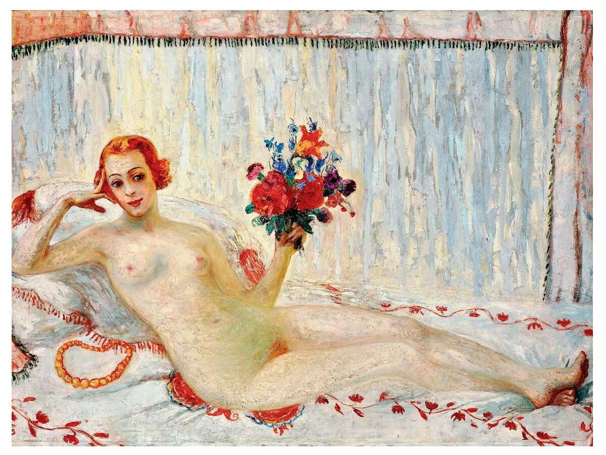 Florine-Stettheimer,-Autorretrato-desnudo,-ca.-1915.