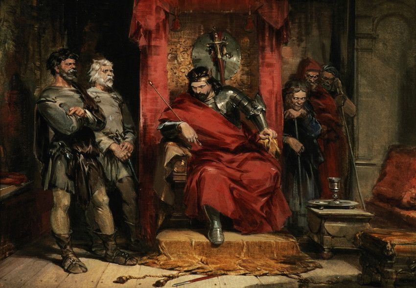 Macbeth instructing the Murderers employed to kill Banquo