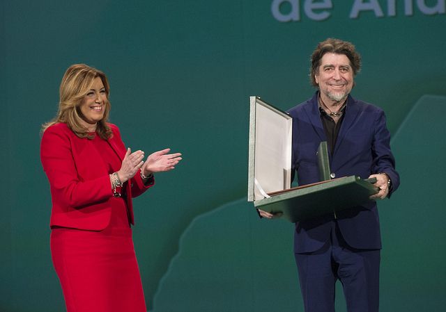 Susana Díaz y Sabina