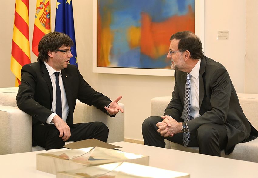 Reunió entre el president i Mariano Rajoy (2)