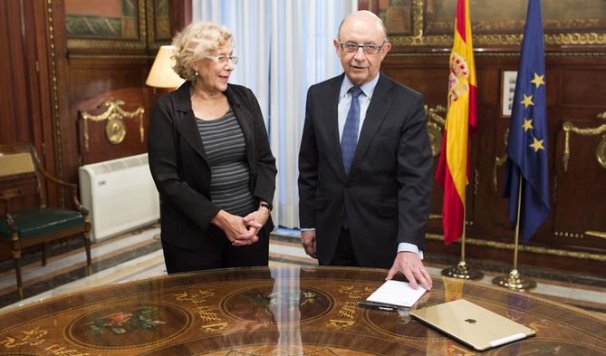 REUNION MONTORO Y CARMENA