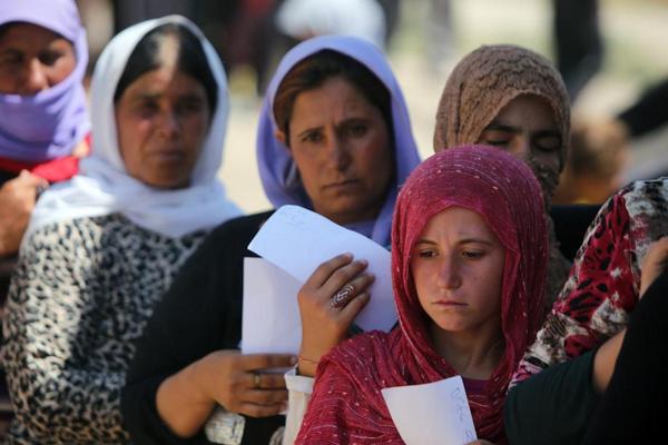 Mujeres Yazidi Liberadas