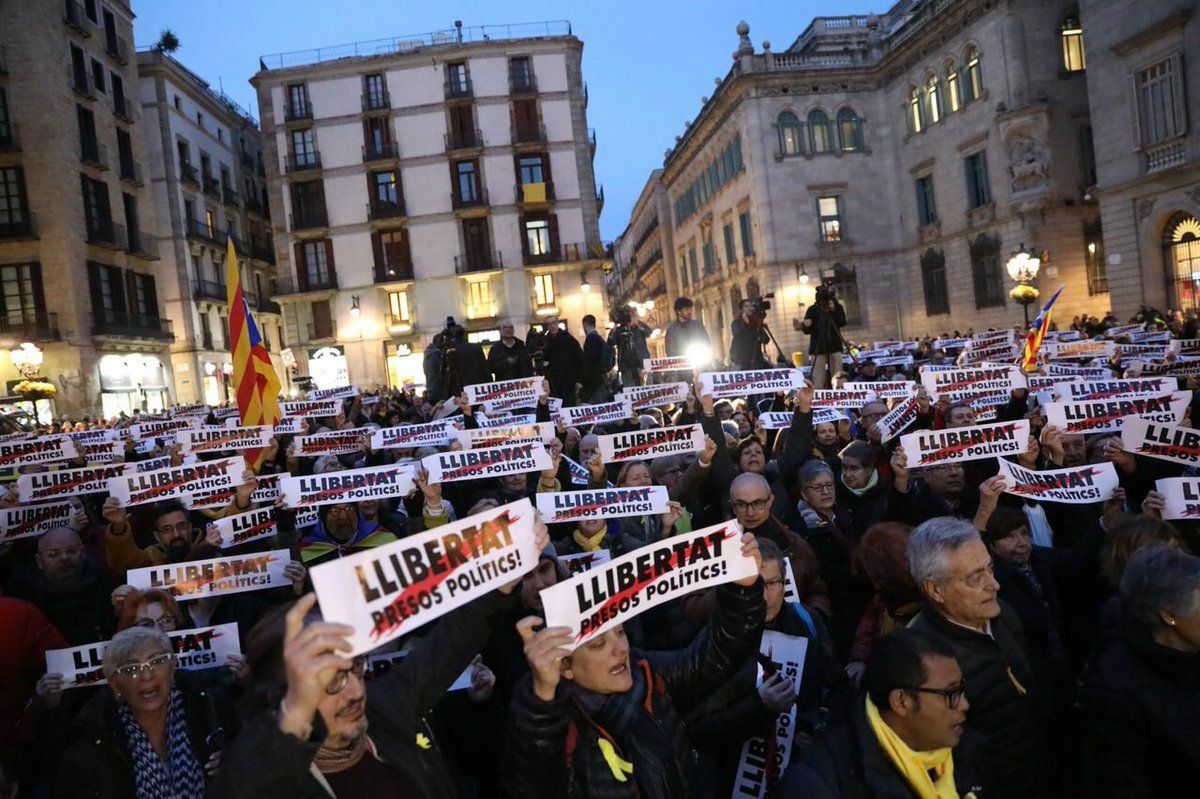 manifestación Jordis