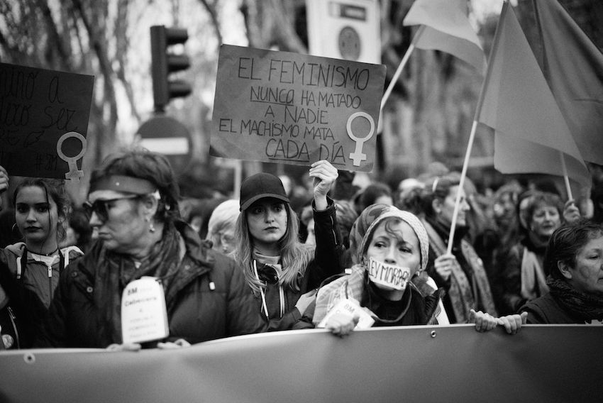 Manifestación del Día de la Mujer, Madrid 8 de marzo de 2018