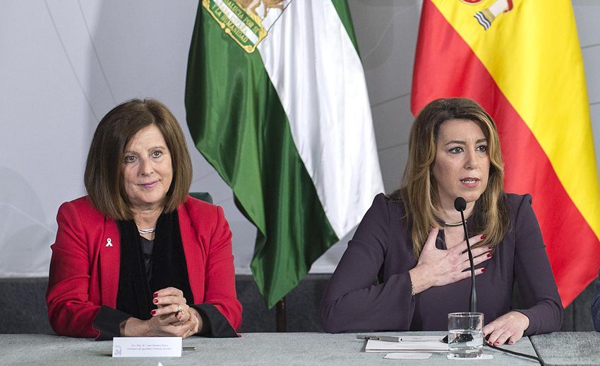 Susana Díaz-consejera Igualdad y Políticas Sociales