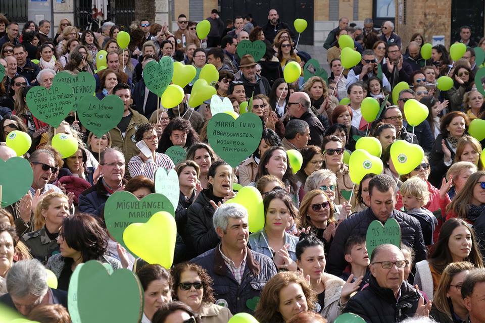 Crimen Almonte-concentración Huelva