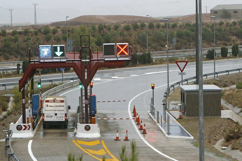 foto autopista Zaragoza-Bilbao