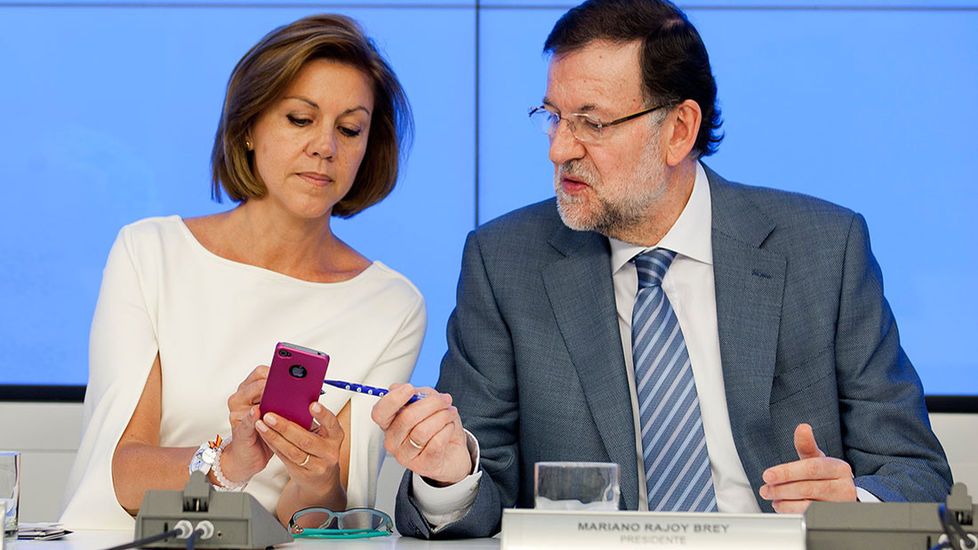 cospedal y Rajoy