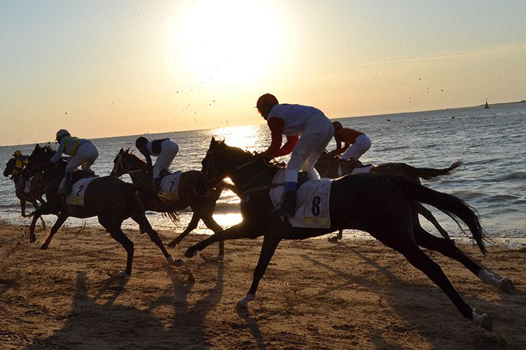 Carreras caballos Sanlúcar