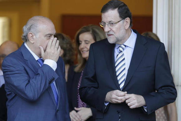 Rajoy con Fernández Díaz