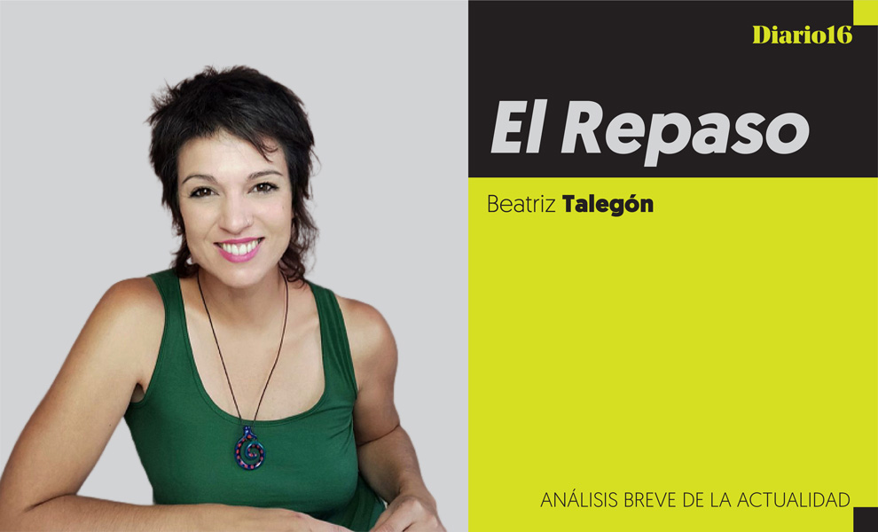 Cabecera de El Repaso, sección de análisis de la actualidad por Beatriz Talegón