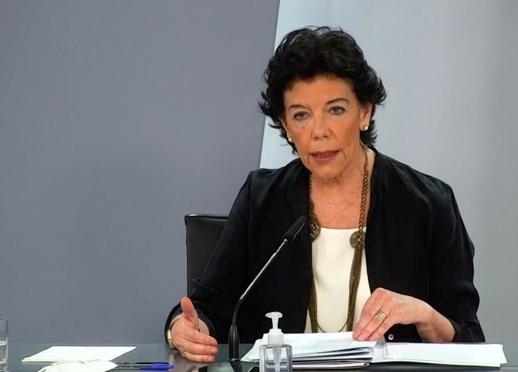 Isabel Celaá presenta la reforma de la Formación Profesional tras el Consejo de Ministros