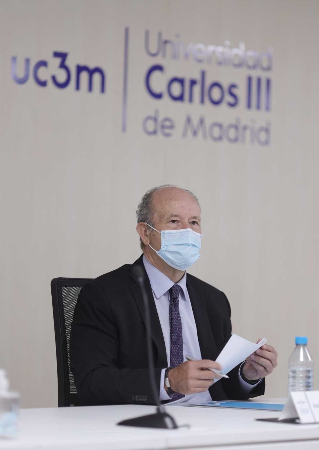 Juan Carlos Campo en el seminario de la Carlos III