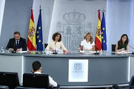 Ábalos y Belarra en una reciente rueda de prensa tras el Consejo de Ministros. Foto Moncloa