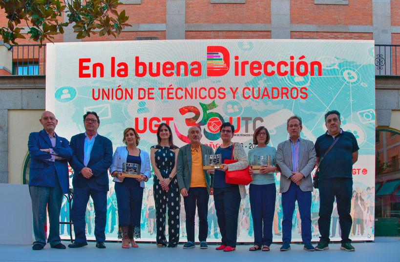 Actos entrega de los “Reconocimientos de la UTC-UGT’ en su 35 Aniversario, fotos Agustín Millán
