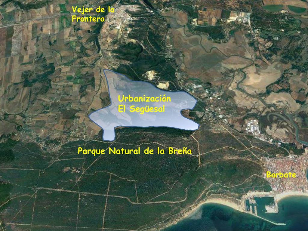 Proyecto de cemento y ladrillo denunciado por Ecologistas en Acción en Andalucía.