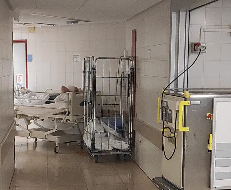 23 pacientes pendientes de ingresar en planta en urgencias del Marañón