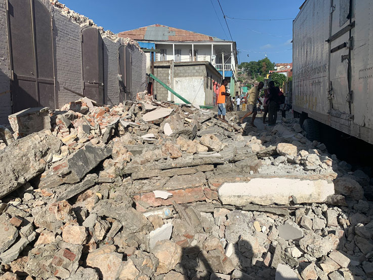 Un terremoto de magnitud 7.2 sacude la costa de Haití
