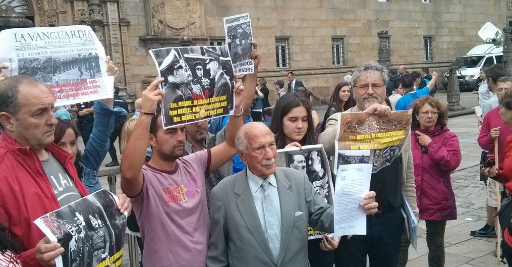 Darío Rivas protesta Alemania