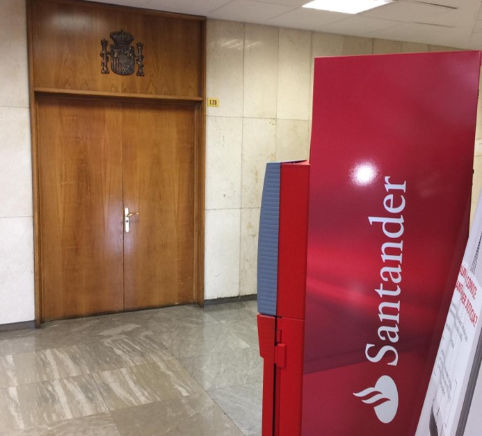 Cajero Banco Santander Juzgados