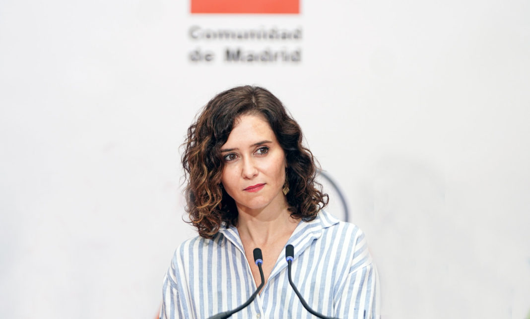 Isabel Díaz Ayuso, presidenta de la Comunidad de Madrid