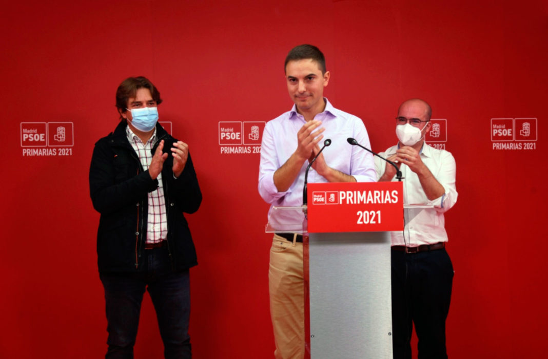 Juan Lobato gana con autoridad las primarias del PSOE en Madrid, foto Agustín Millán