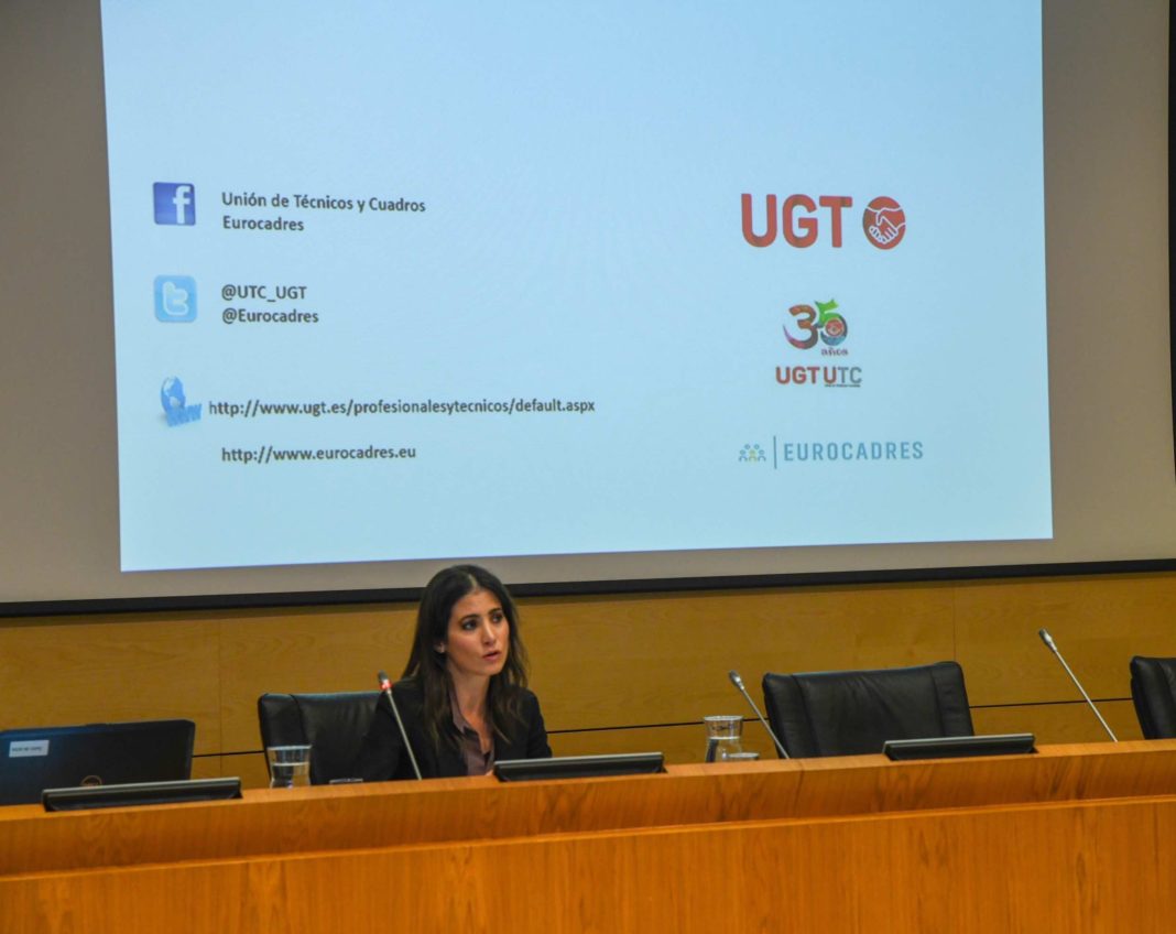 Paula Ruiz, coordinadora de la Unión de Técnicos y Cuadros de UGT