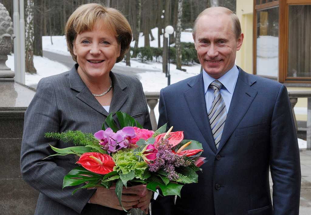 Merkel con Putin en una imagen de archivo.