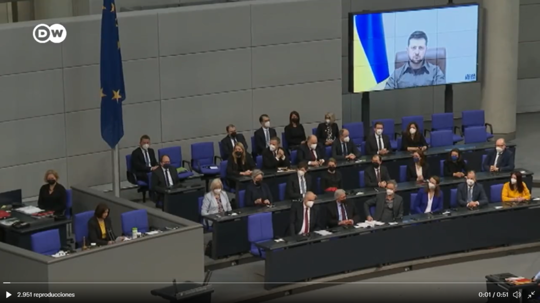 Zelenski en el Bundestag