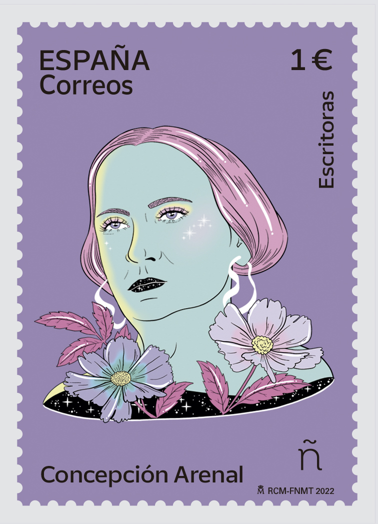 Correos emite un sello dedicado a Concepción Arenal, dentro de la colección #8MTodoElAño