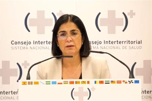 Carolina Darias anuncia la llegada de 10 millones de dosis de vacunas adaptadas a Ómicron durante septiembre