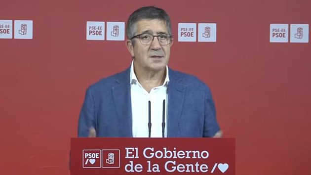 Patxi López: “La oposición está al servicio de los privilegiados frente al Gobierno de la gente” 