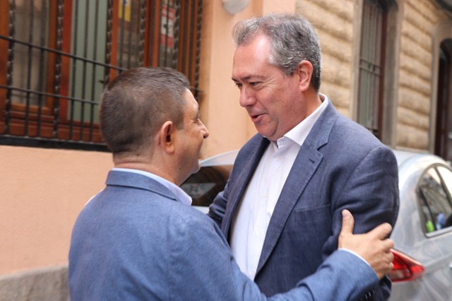 Juan Espadas, líder del PSOE andaluz, en un acto reciente en Jaén.