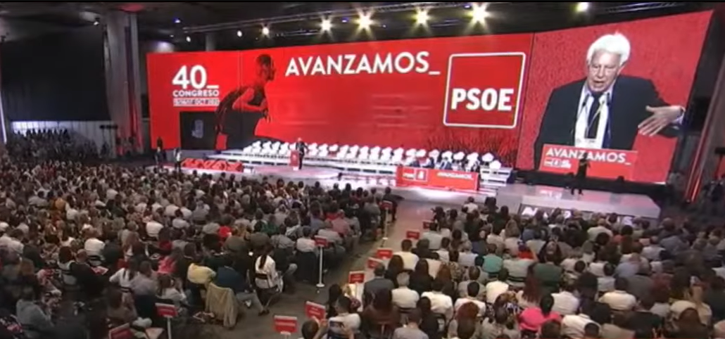 Intervención de Felipe González en el 40 Congreso Federal del PSOE