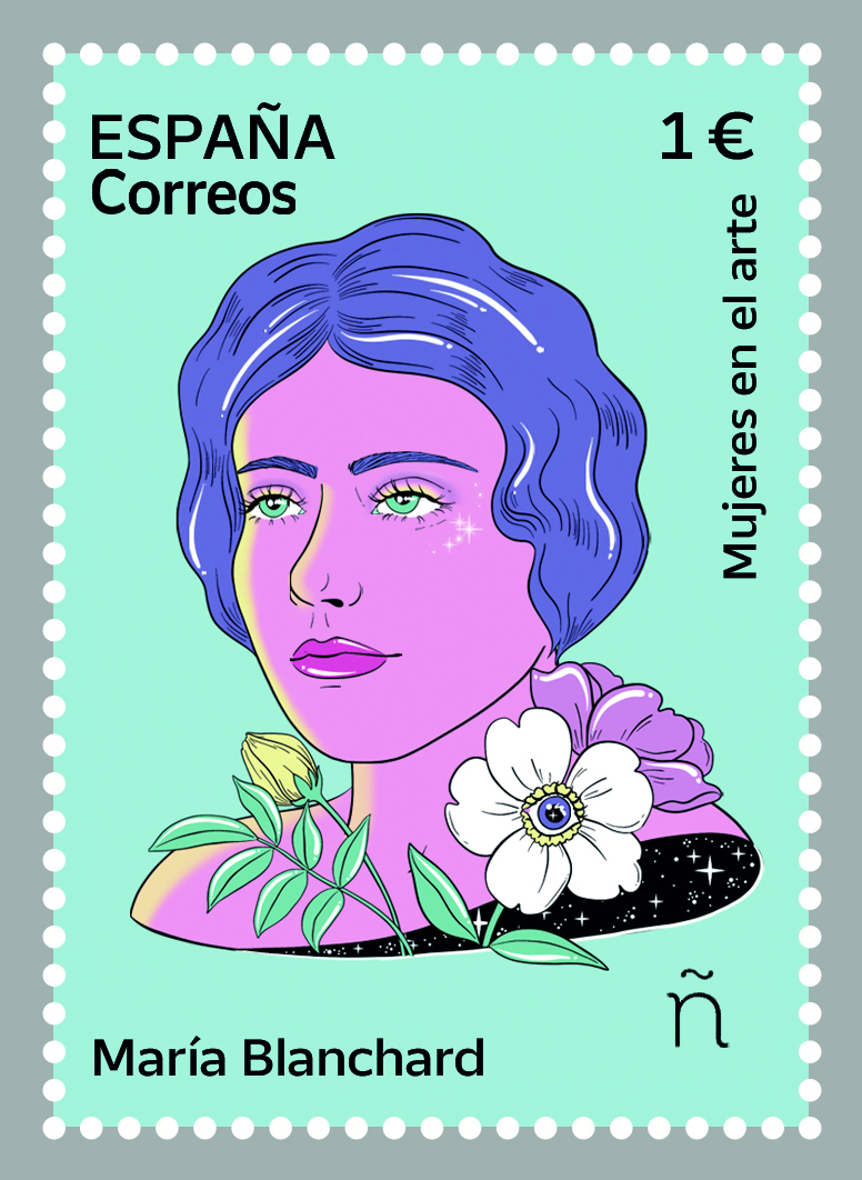 Correos emite un sello dedicado a María Blanchard, dentro de la colección #8MTodoElAño