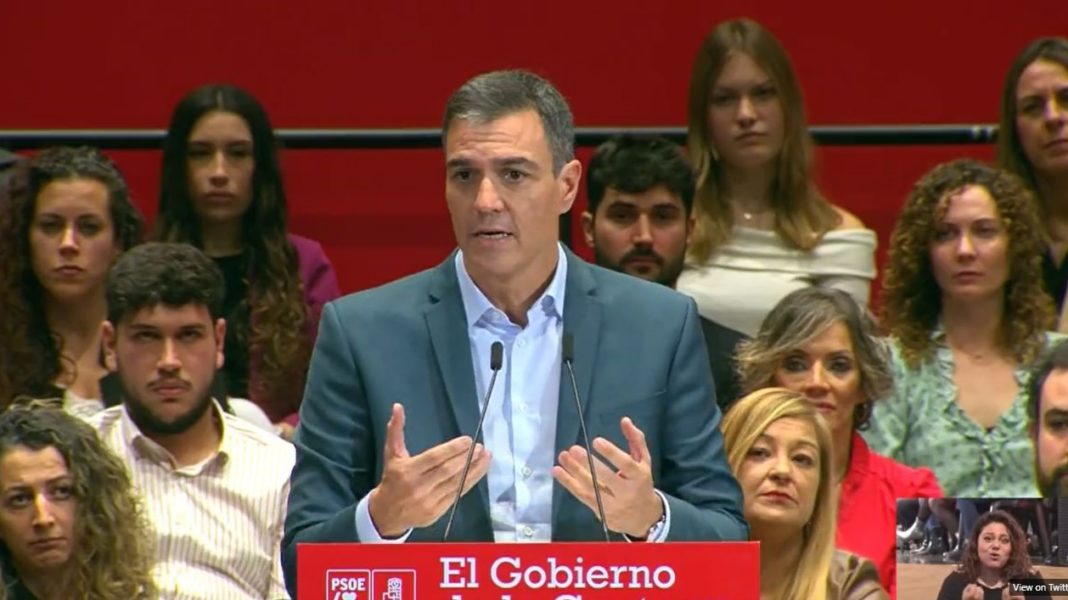Secretario General del PSOE y presidente del Gobierno, Pedro Sánchez