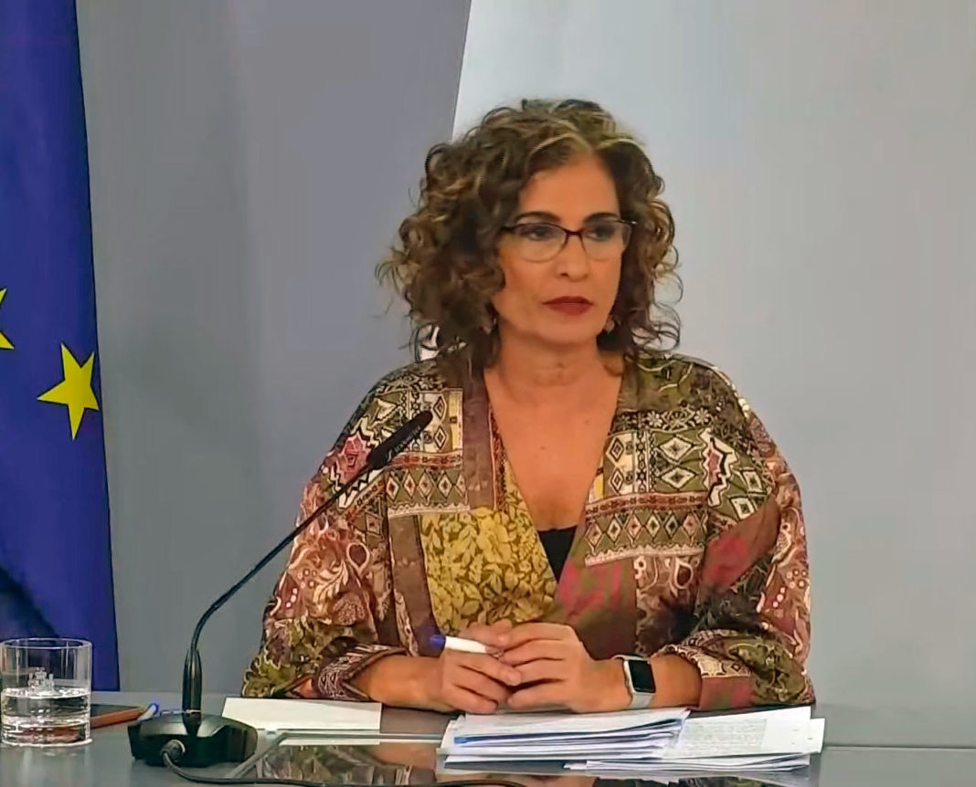 ministra de Hacienda y Administraciones Públicas, María Jesús Montero