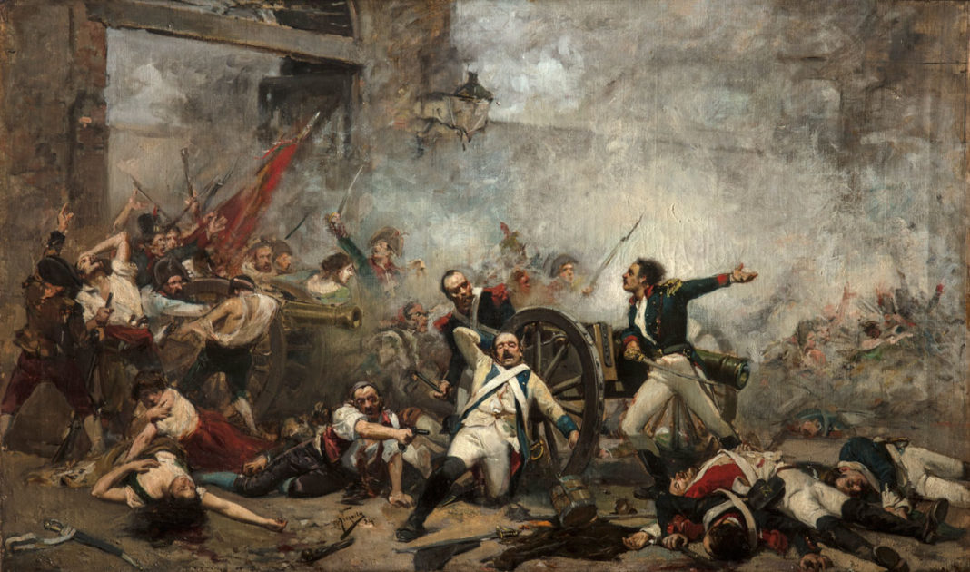 El grito del Palleter o El Palleter declarando la guerra a Napoleón, 1884. Diputación de Valencia copia