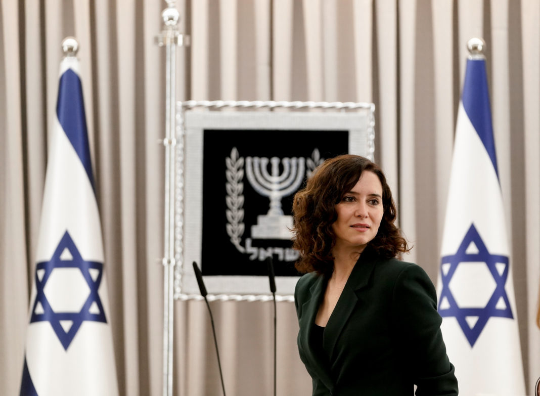 Isabel Díaz Ayuso en Israel