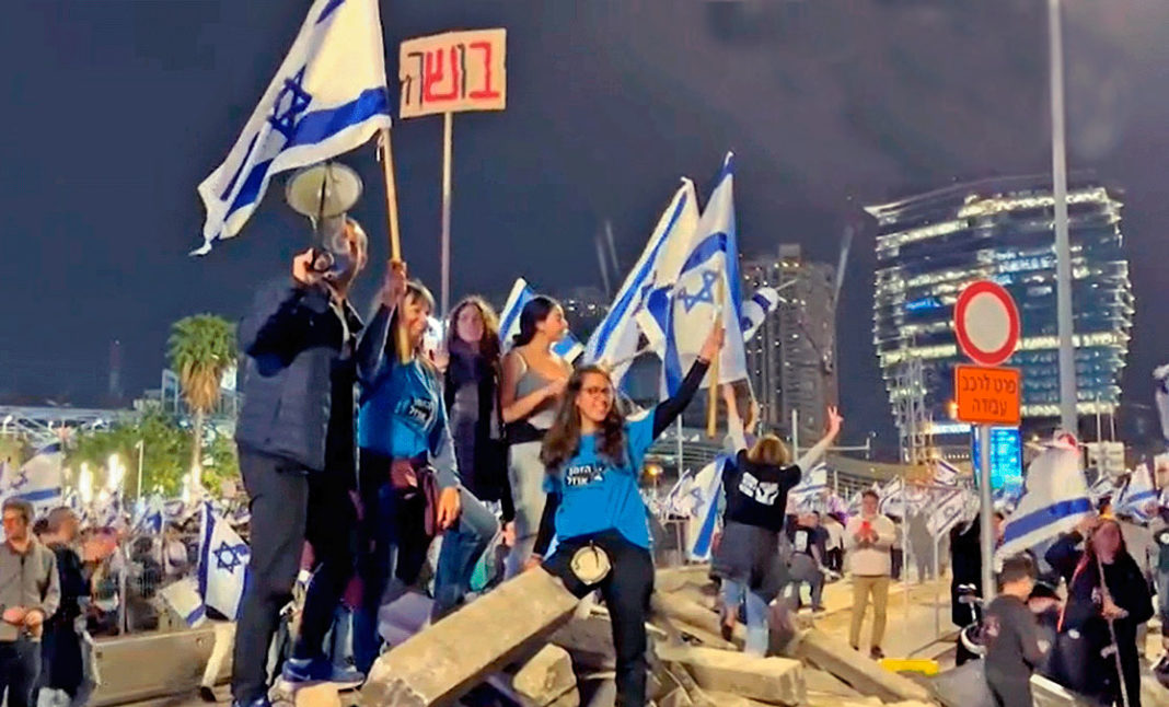 Protestas en Israel contra Netanyahu
