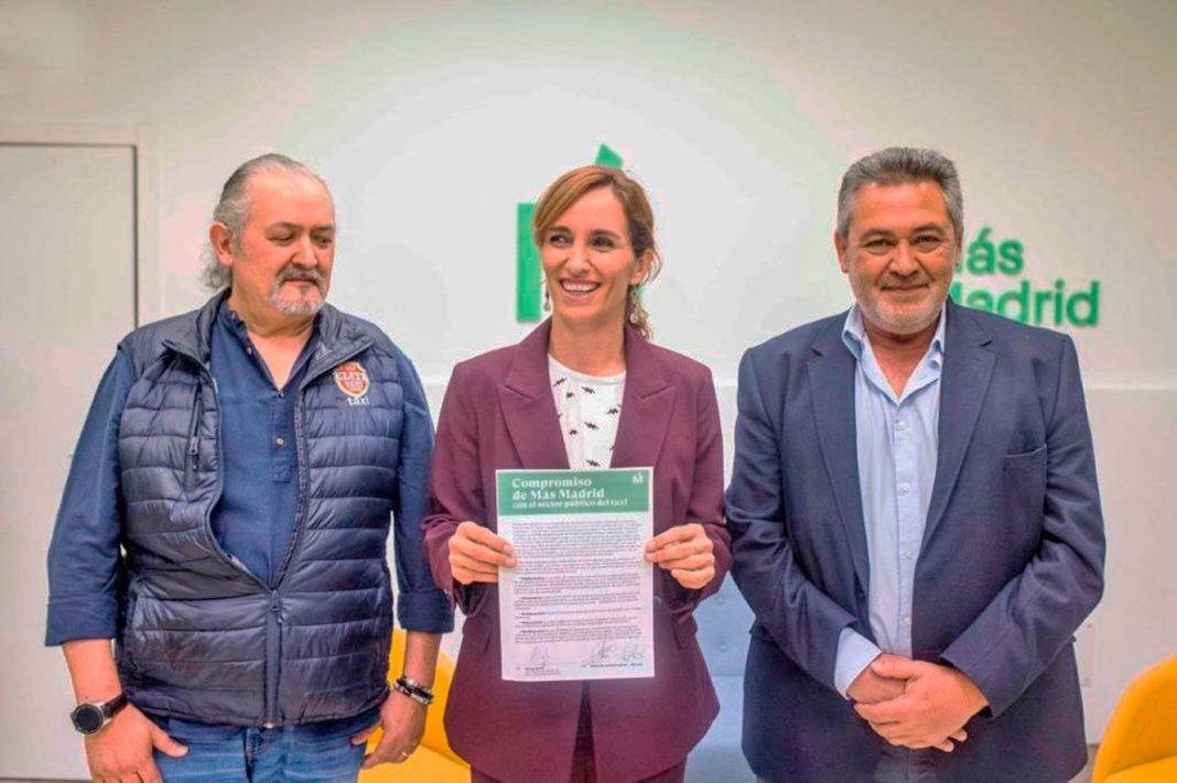 Mónica García promete una mano dura con las VTC y taxi para las clases vulnerables