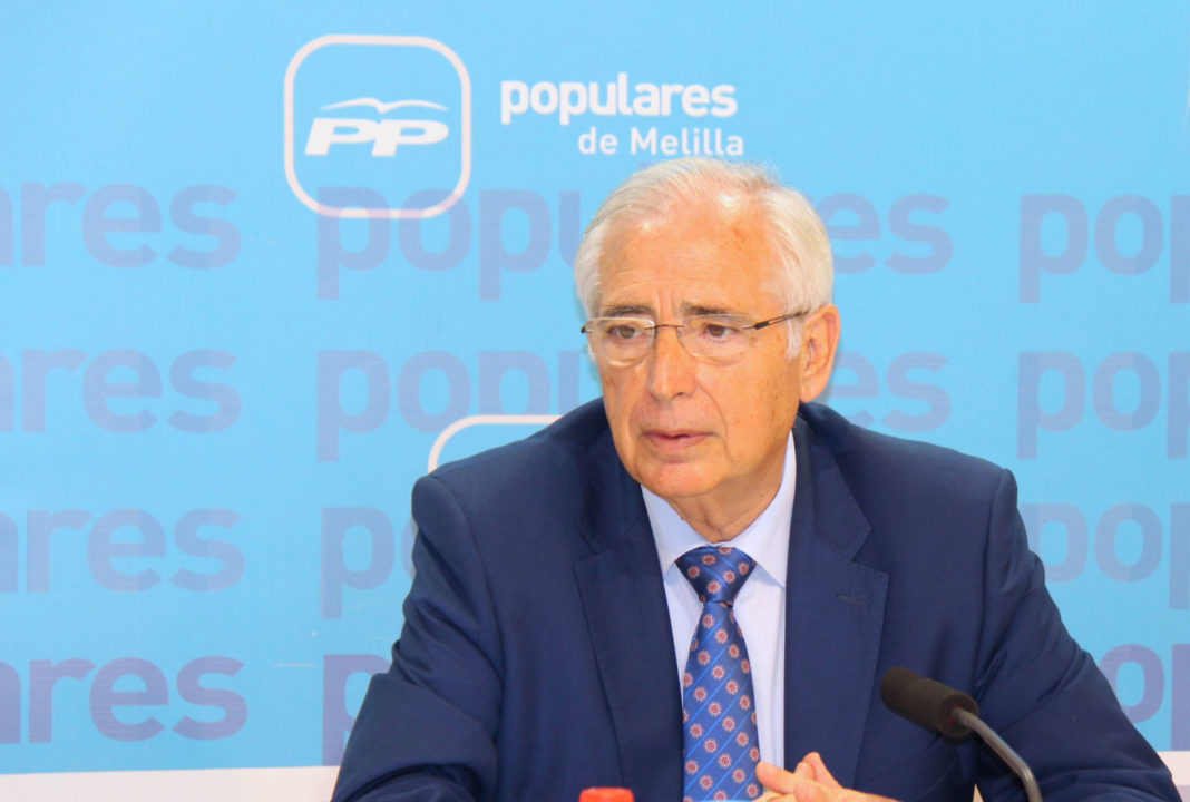 Juan José Imbroda, presidente del PP en Melilla