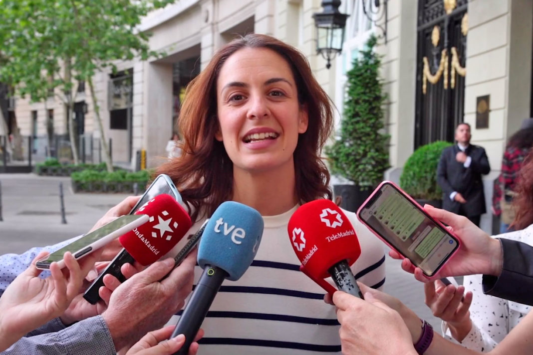 Rita Maestre, candidata de Más Madrid al ayuntamiento de la capital,
