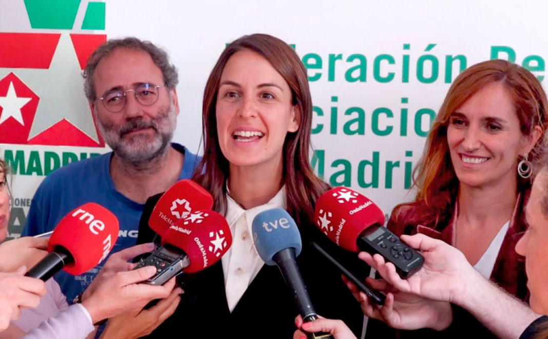 Rita Maestre, candidata de Más Madrid