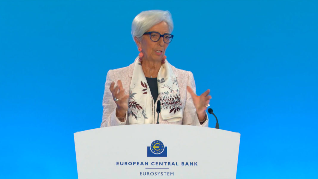 Conferencia de prensa de la presidenta del BCE Christine Lagarde