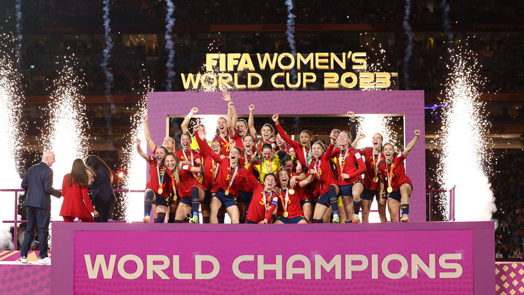 La Selección Española de Futbol Femenino campeona de mundo