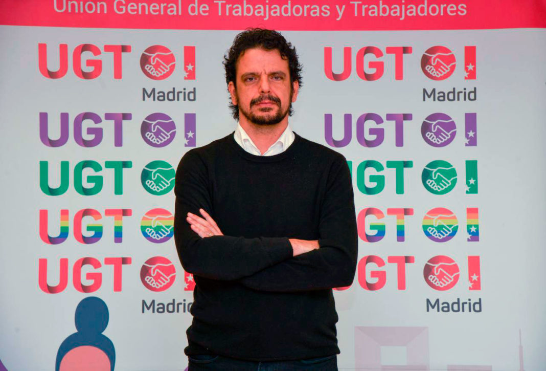Víctor Manuel Martín, secretario de Empleo y Formación de UGT Madrid