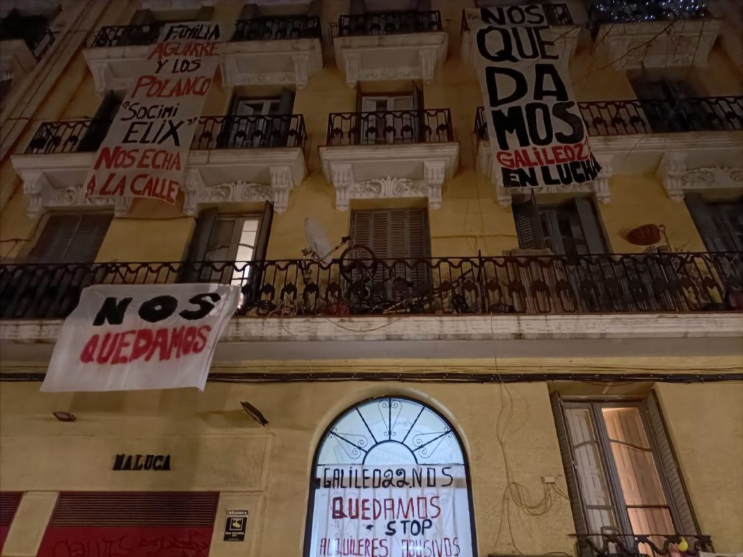 La lucha vecinal contra Elix Rental Housing, la socimi de la familia de Esperanza Aguirre en Madrid