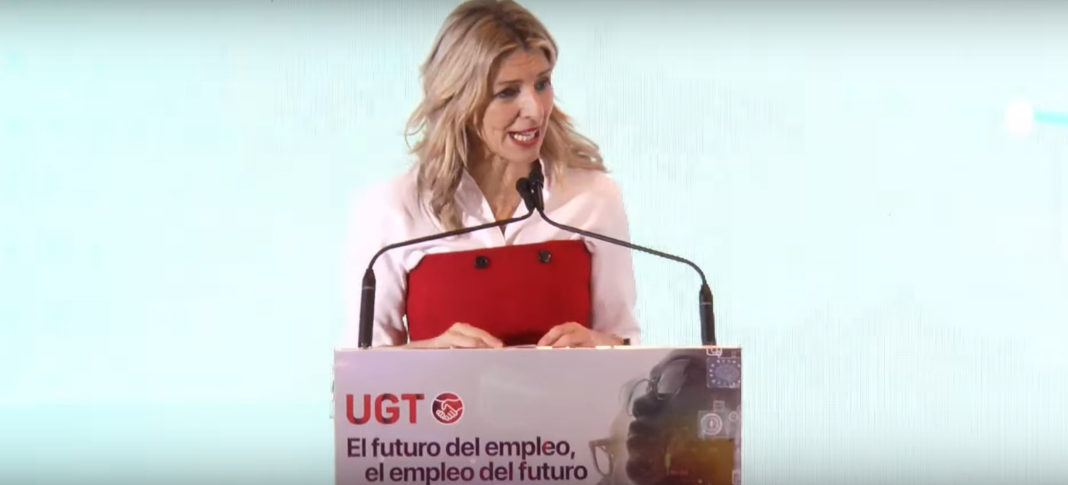 Yolanda Díaz anuncia una reforma para proteger a trabajadores con invalidez permanente de despidos automáticos