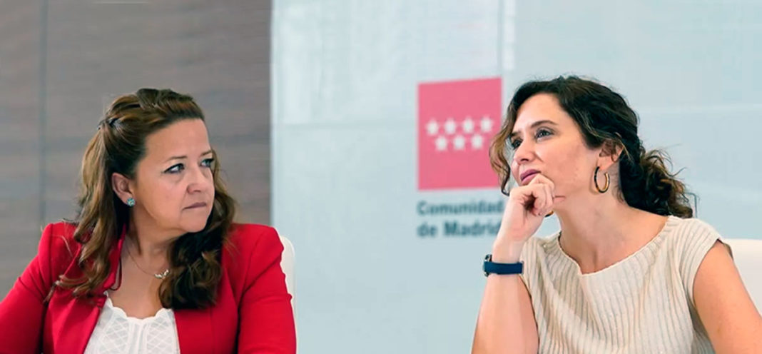 Isabel Díaz Ayuso y Fátima Matute presentan el 'nuevo' Hospital Zendal (Foto: CAM)